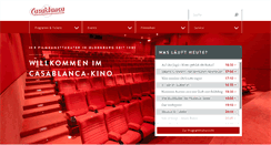 Desktop Screenshot of casablanca-kino.de