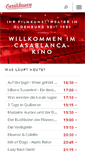 Mobile Screenshot of casablanca-kino.de